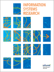 Information Systems Research cover