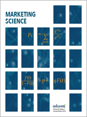Marketing Science journal cover